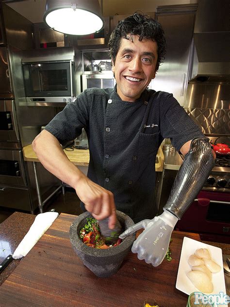 Chef eduardo garcia - In 2011, a freak backcountry accident in the deep woods of Montana changed Eduardo Garcia's life forever. He was electrocuted with 2,400 volts and nearly died. He survived, but lost an arm, ribs ...
